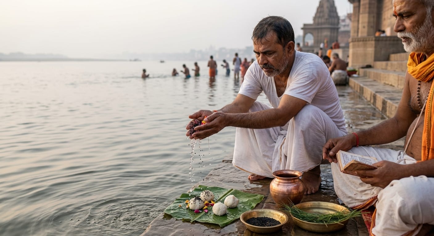 Pitru Puja, Shraddha and Pind Daan rituals performed by experienced Vedic priests at Shree Shiv Divy Astrology Centre
